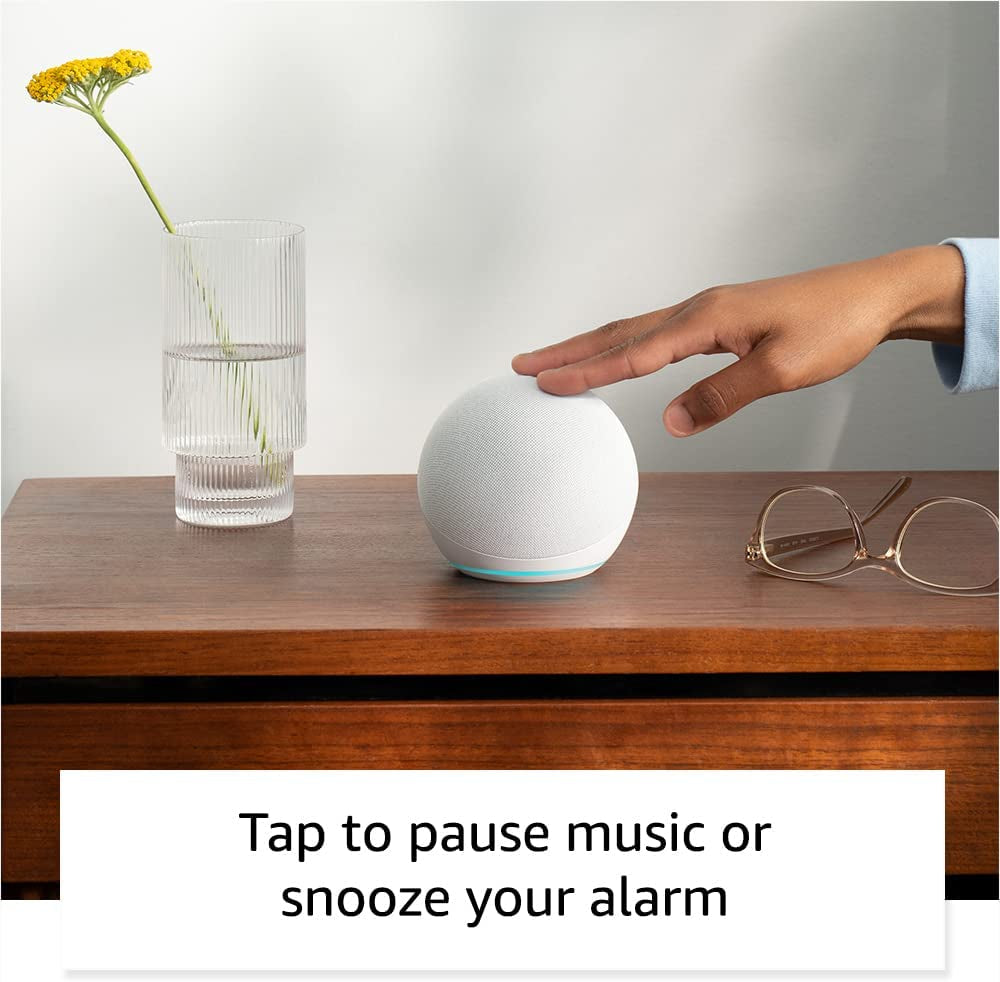 Echo Dot 5Th Gen Smart Speaker with Alexa | Best-Selling Smart Home Assistant 2025