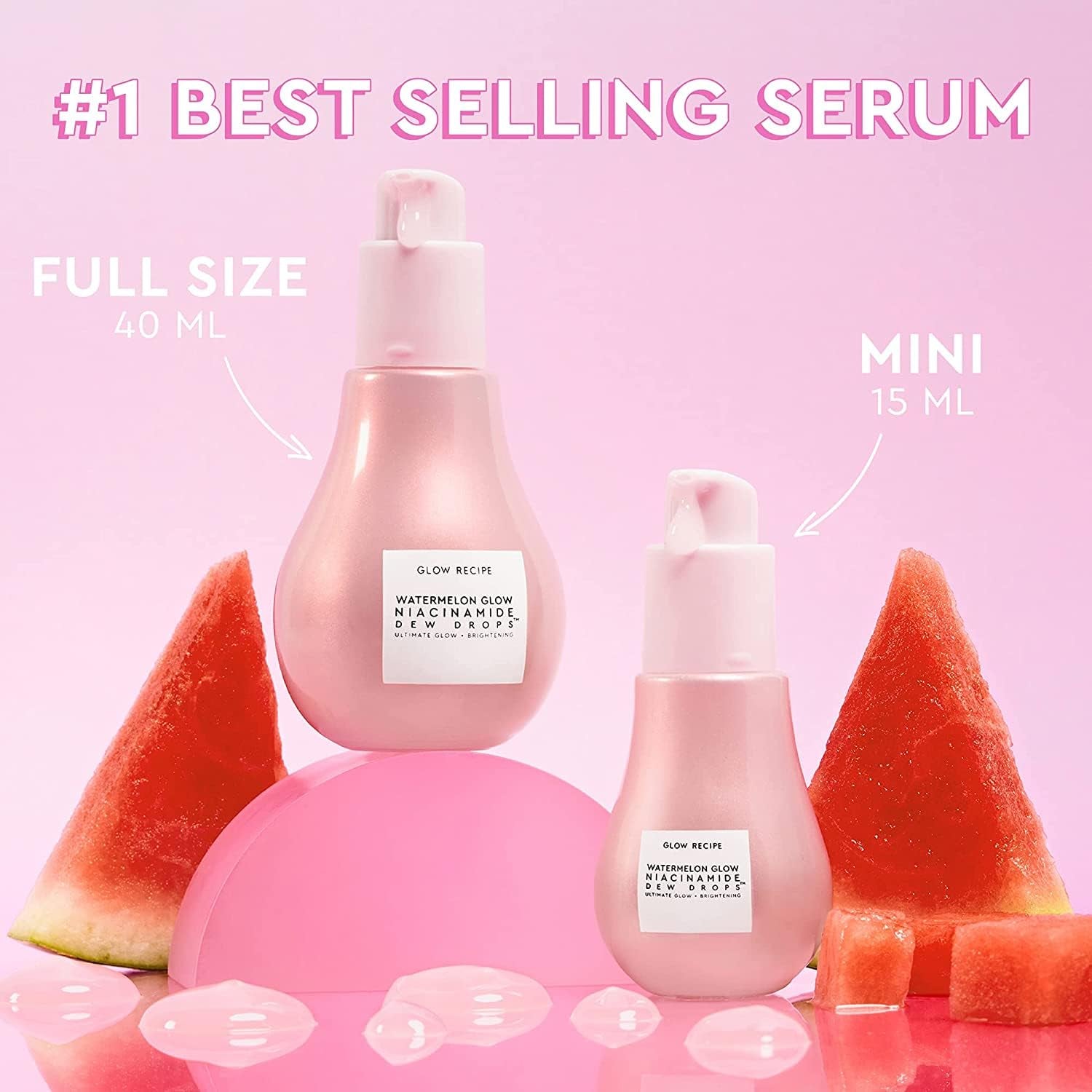 Glow-Boosting Mini Watermelon Dew Drops