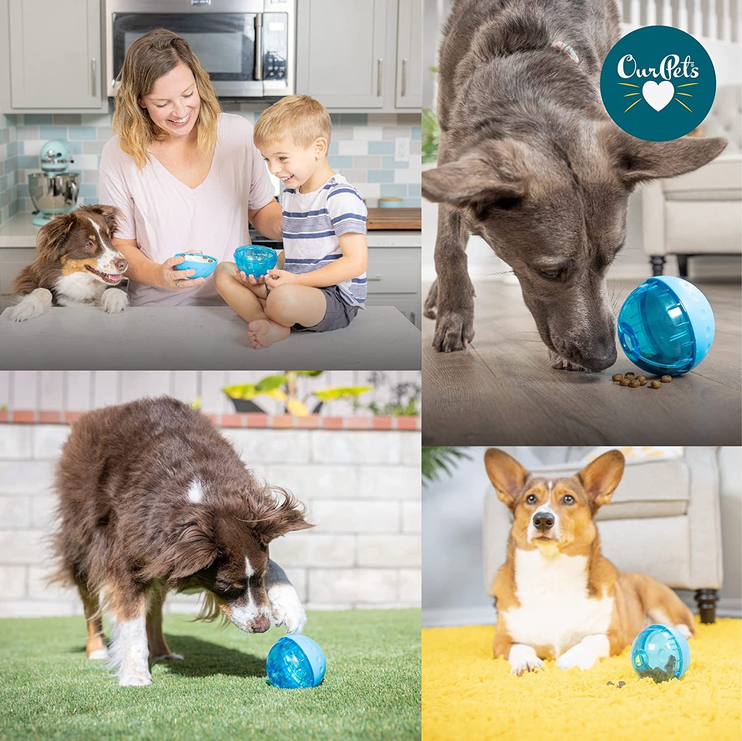 Interactive Treat-Dispensing Toy for Happy Pets