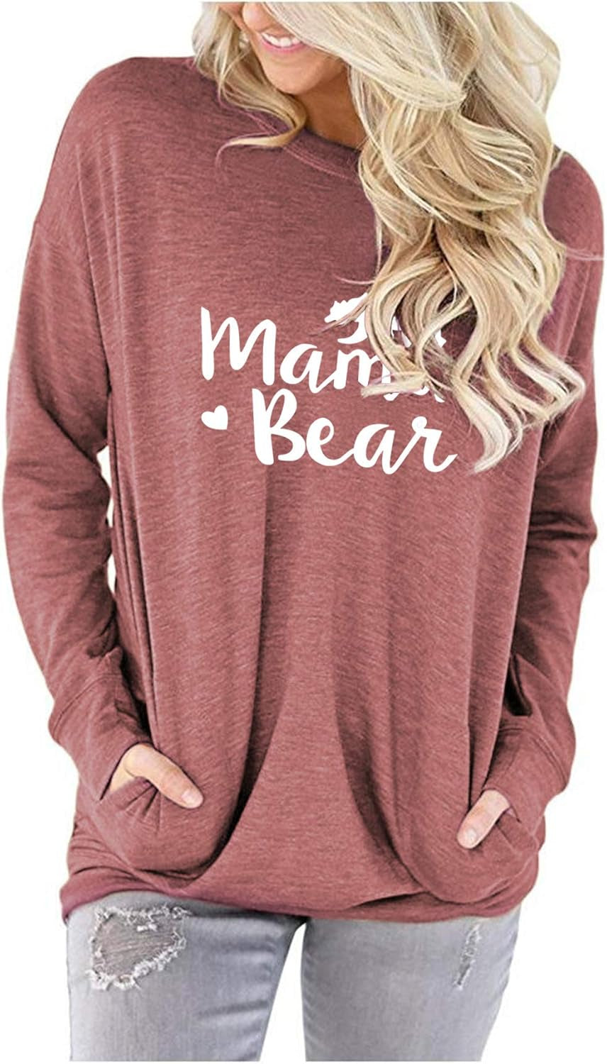 Cozy Women’s Casual Crewneck Sweatshirt - Relaxed Fit Long Sleeve Top for Everyday Style