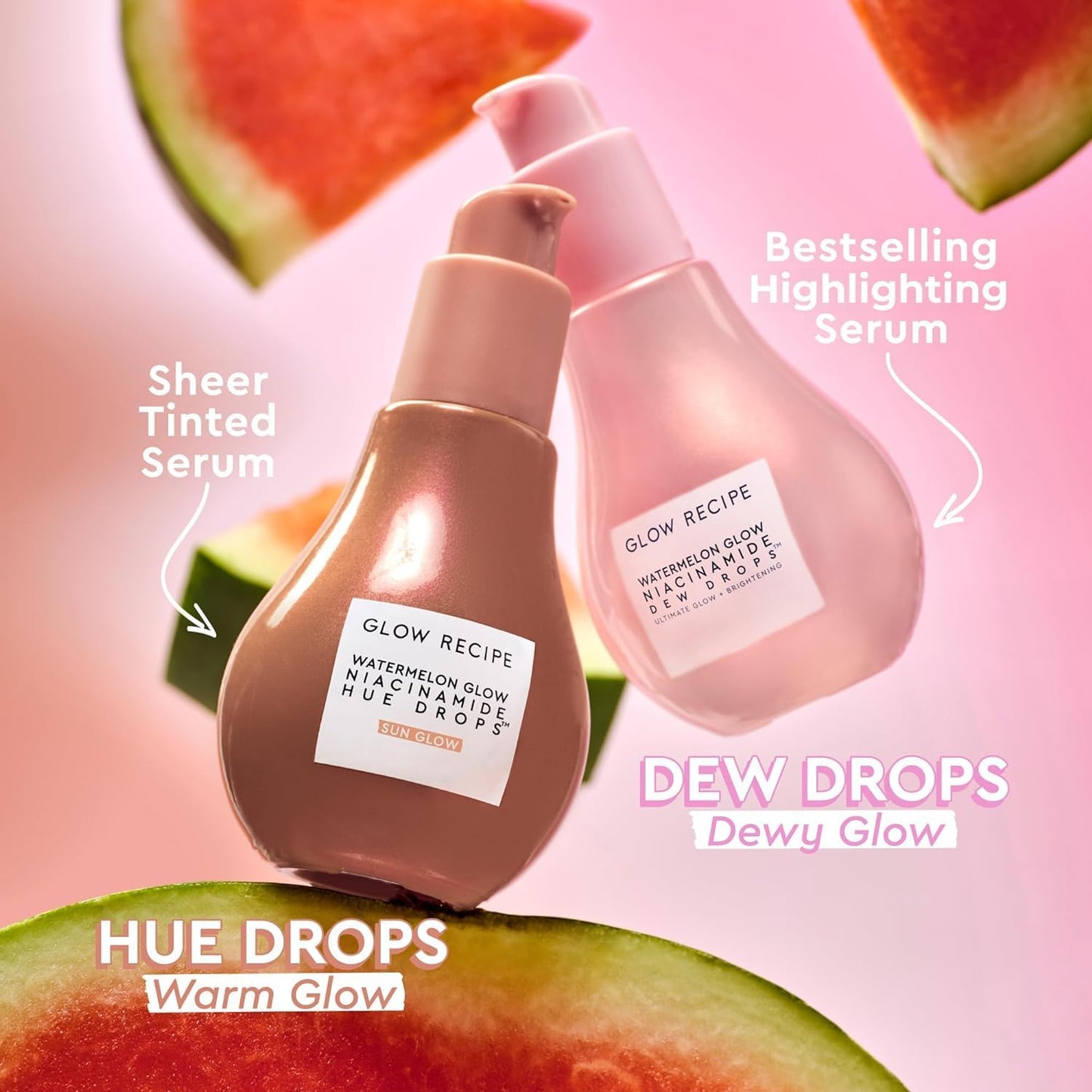 Glow-Boosting Mini Watermelon Dew Drops