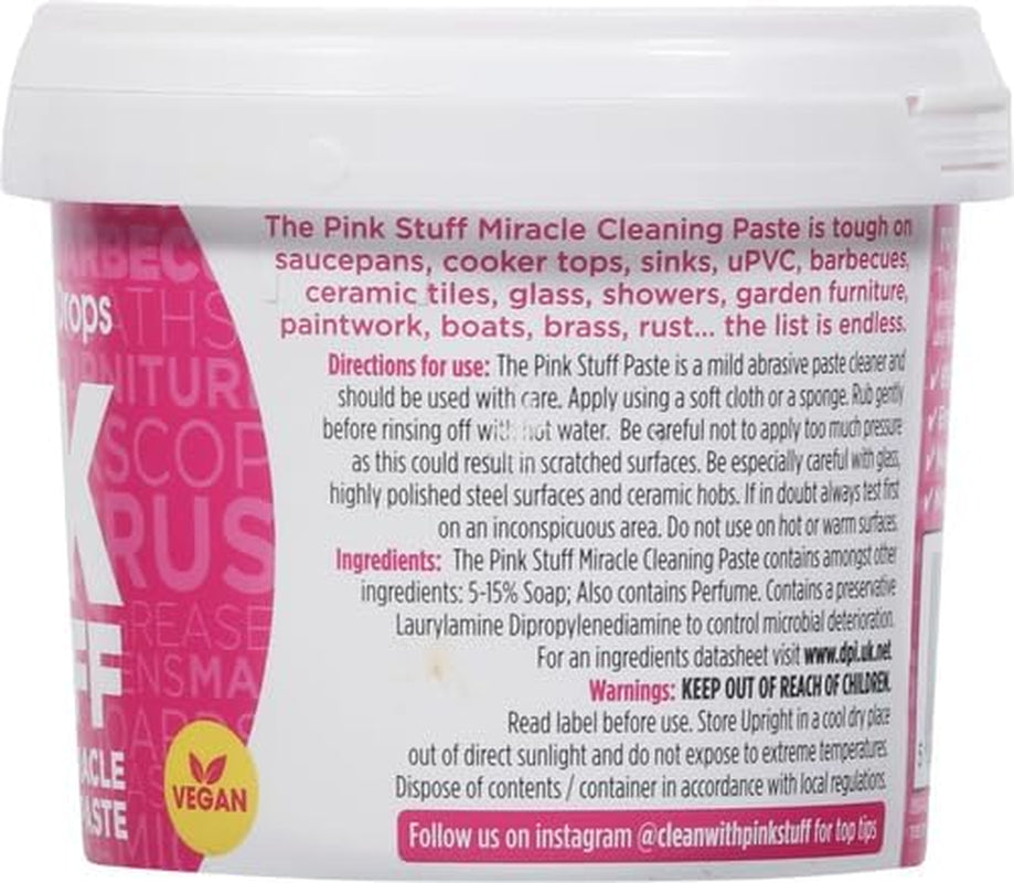 The Pink Stuff Miracle Cleaning Paste | Viral Tiktok All-Purpose Cleaner