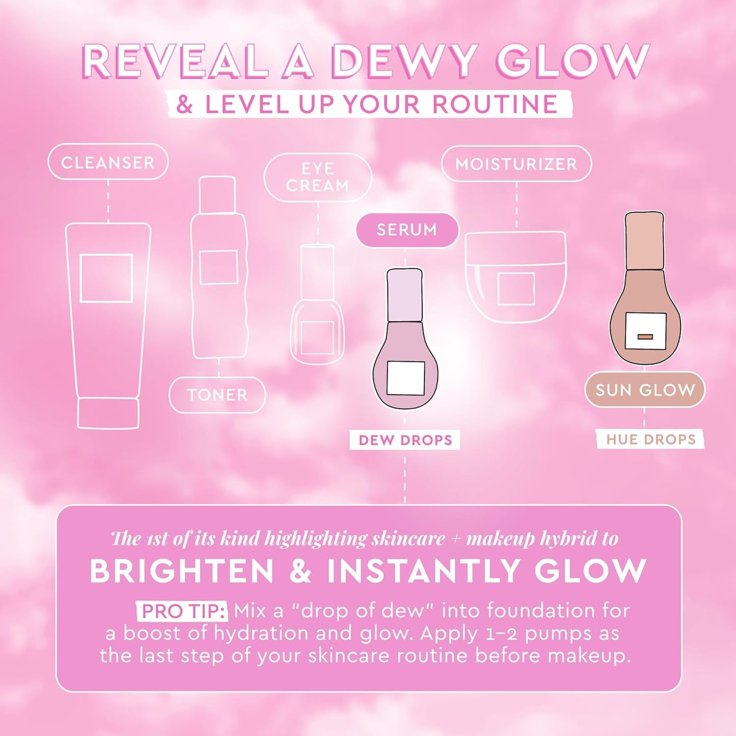 Glow-Boosting Mini Watermelon Dew Drops