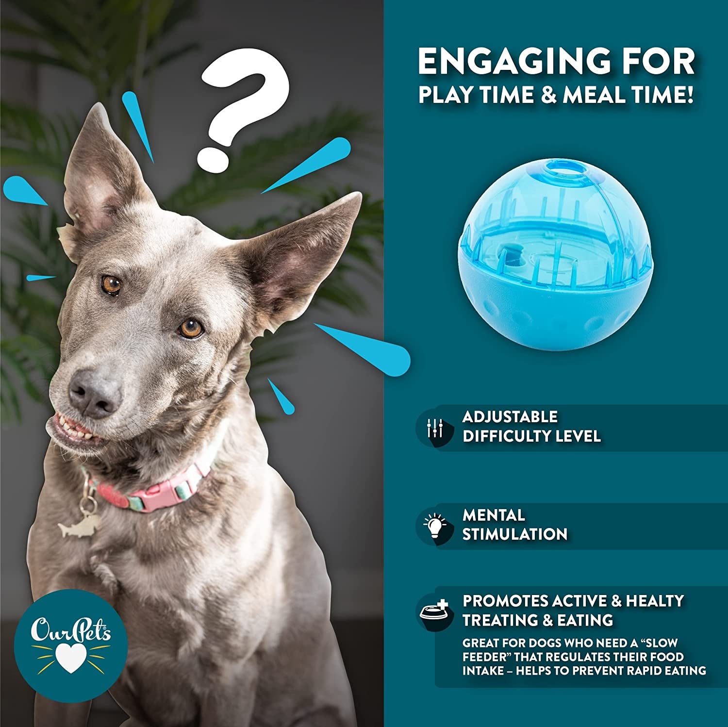 Interactive Treat-Dispensing Toy for Happy Pets