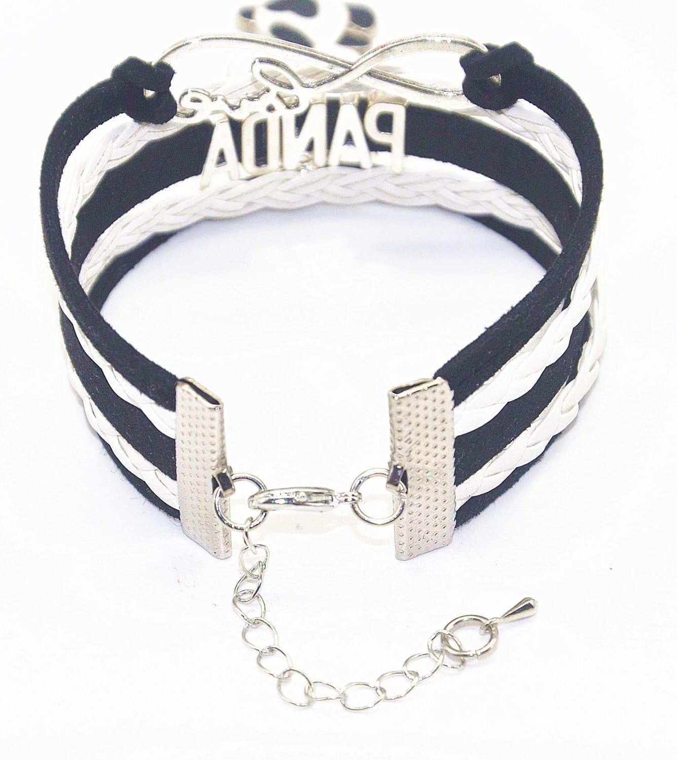 Panda Infinity Love Charm Bracelet - Perfect Gift for Panda Lovers and Fans