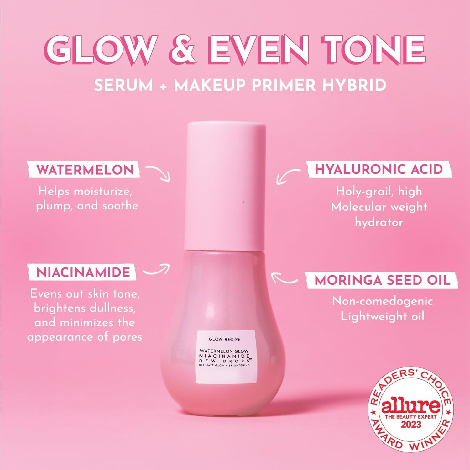 Glow-Boosting Mini Watermelon Dew Drops
