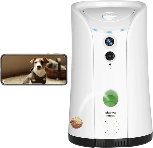 Pet Camera with Treat Dispenser | Wifi, Night Vision