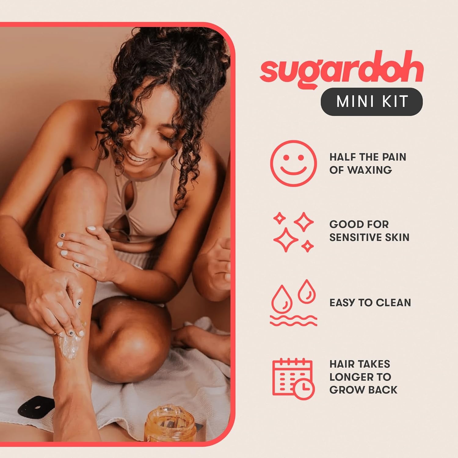 Ultimate Sugar Waxing Kit for Smooth, Hair-Free Skin