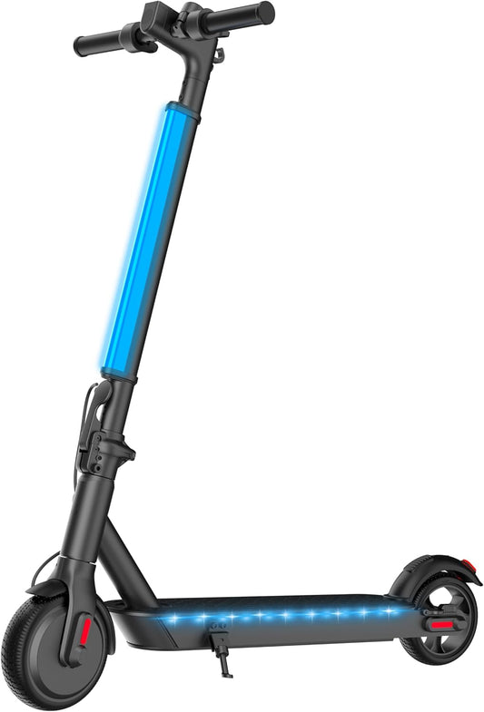S2 Lite Electric Scooter - Compact & Portable with 10.6 Miles Range, 13 MPH Speed, Perfect for Teens with 6.5" Solid Tires