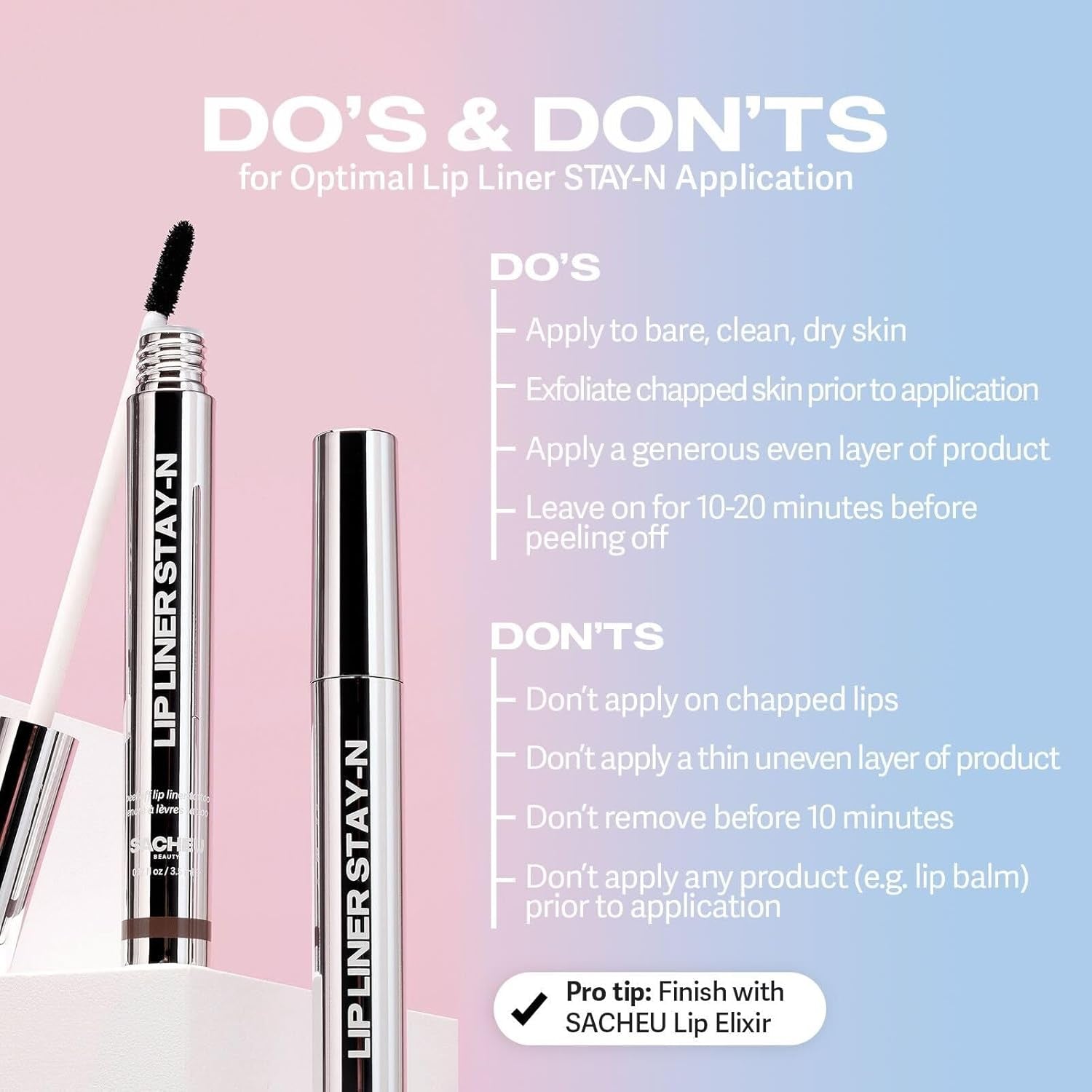 Stay-N Rose Peel-Off Lip Stain - Long-Lasting Color for Effortless Beauty