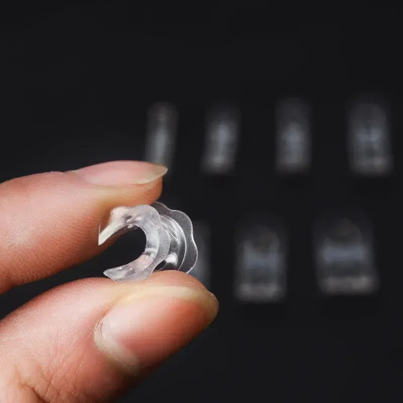 12PCS Silicone Invisible Ring Size Resizer - 8 Sizes Adjustable Clear Tighteners for Perfect Fit