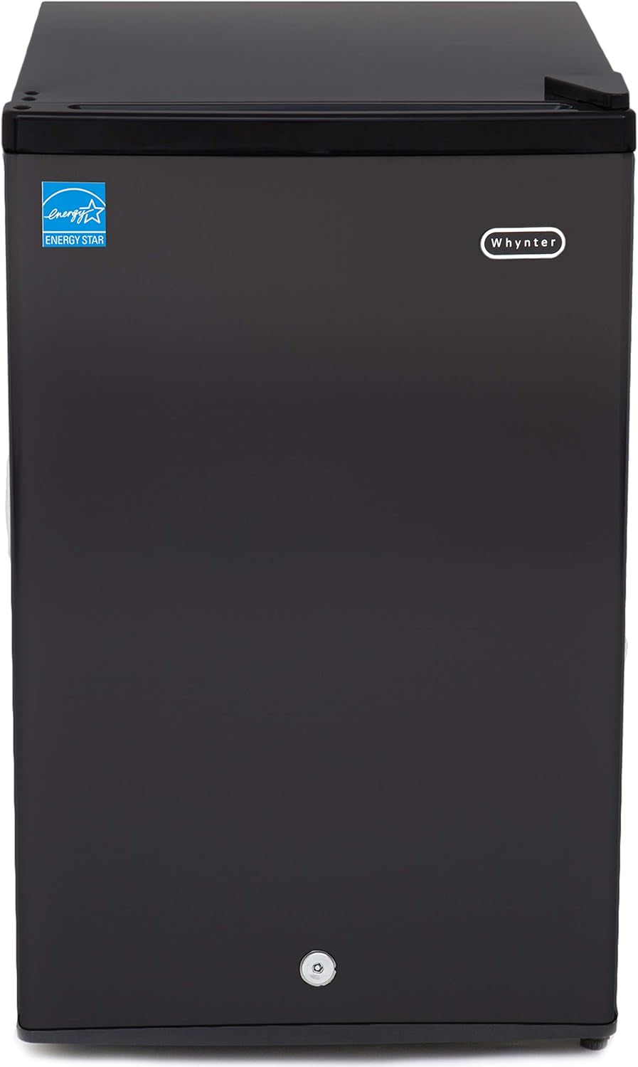 CUF-301BK 3 Cu. Ft Energy Star Locking Upright Freezer - Sleek Black Design