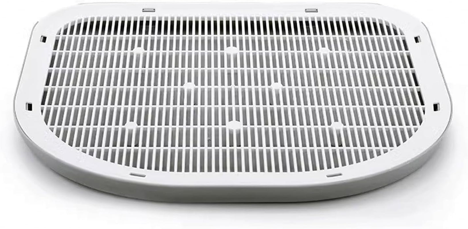 Premium Cat Litter Trapping Mat - Waterproof, Washable Double-Layer Design for Easy Clean and Less Waste (19.29" x 14.96", Grey)
