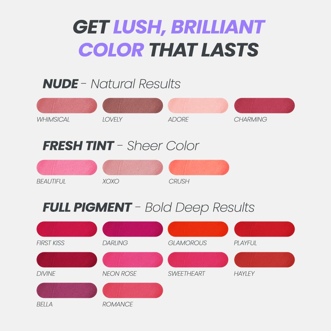 Vibrant Long-Lasting Lipstain for All-Day Color