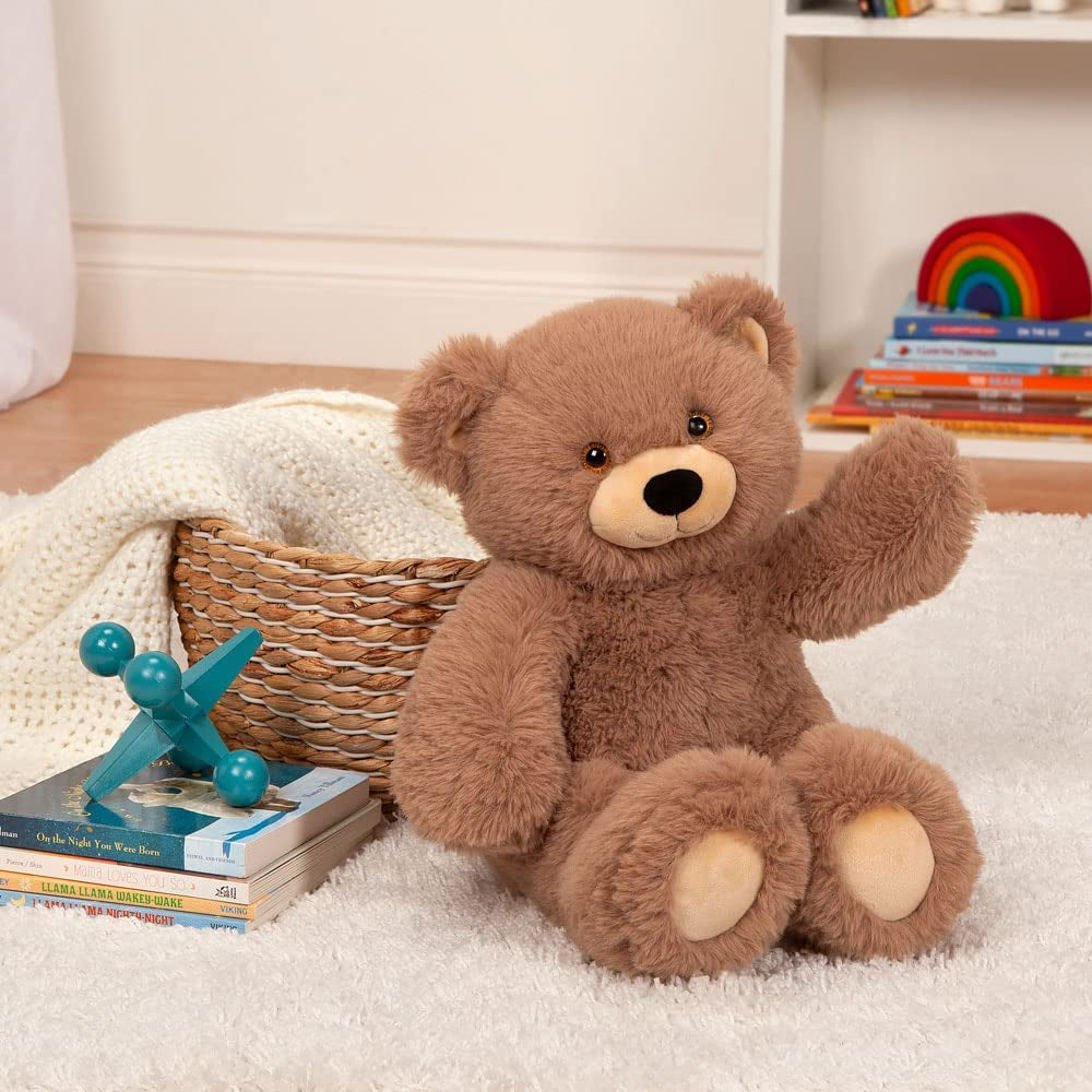 Cuddly  - 18 Inch Ultra-Soft Brown Stuffed Animal, Perfect Gift for All Ages!