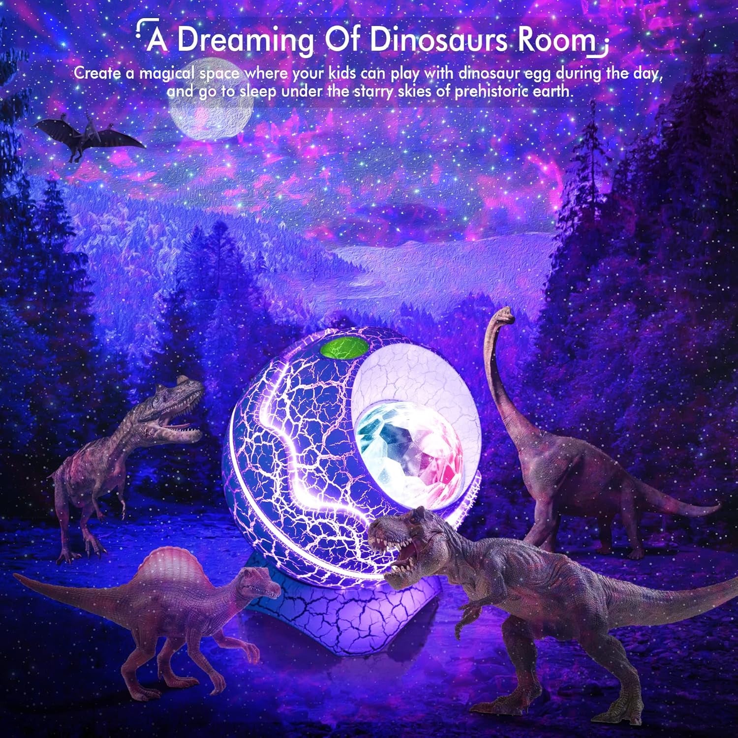 Galaxy Projector LED Night Light | Starry Sky