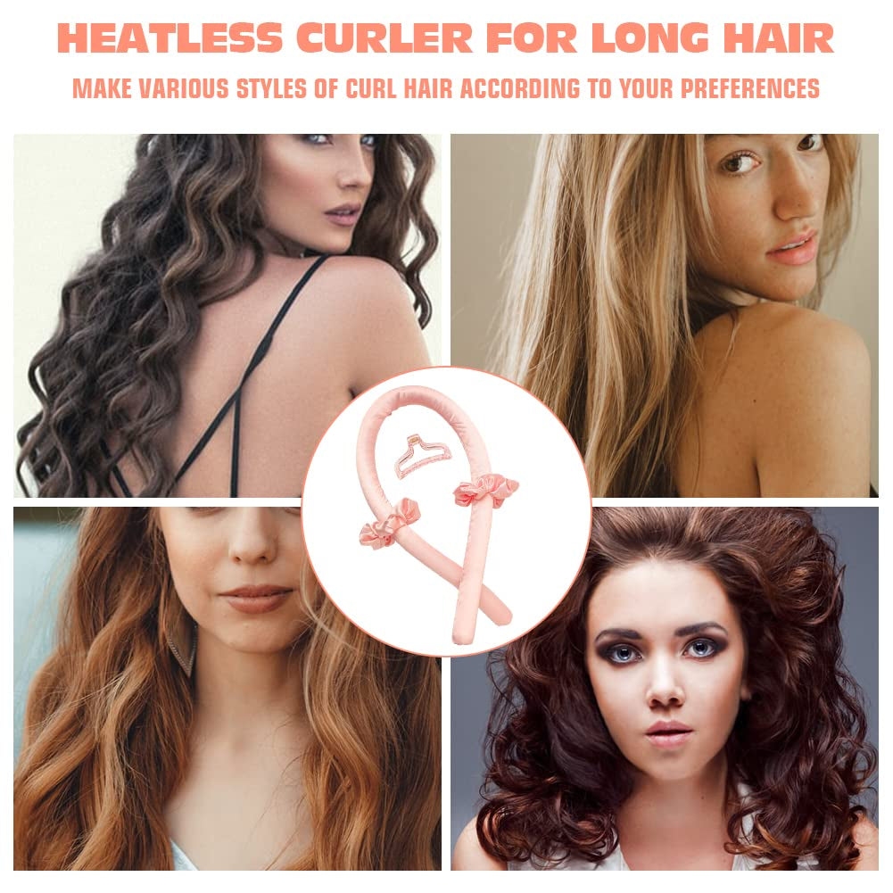 Heatless Curling Rod Headband | No-Heat Hair Styler