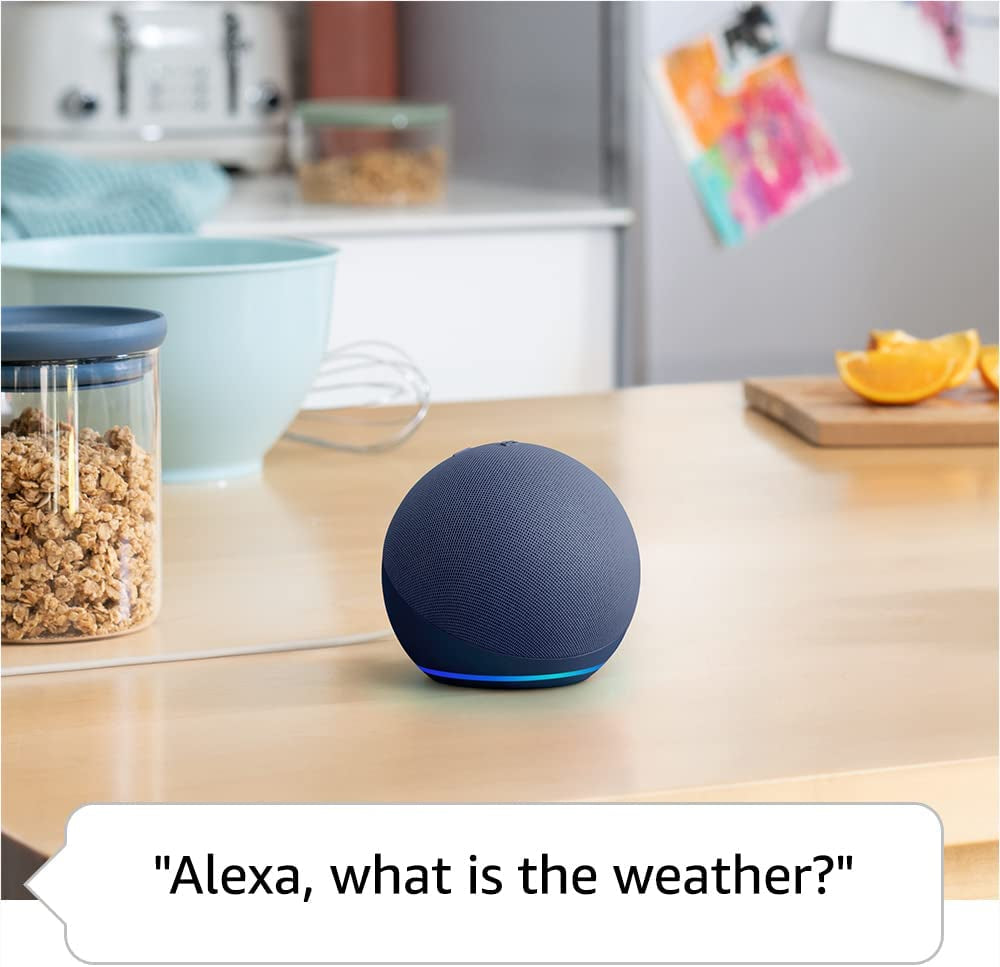 Echo Dot 5Th Gen Smart Speaker with Alexa | Best-Selling Smart Home Assistant 2025