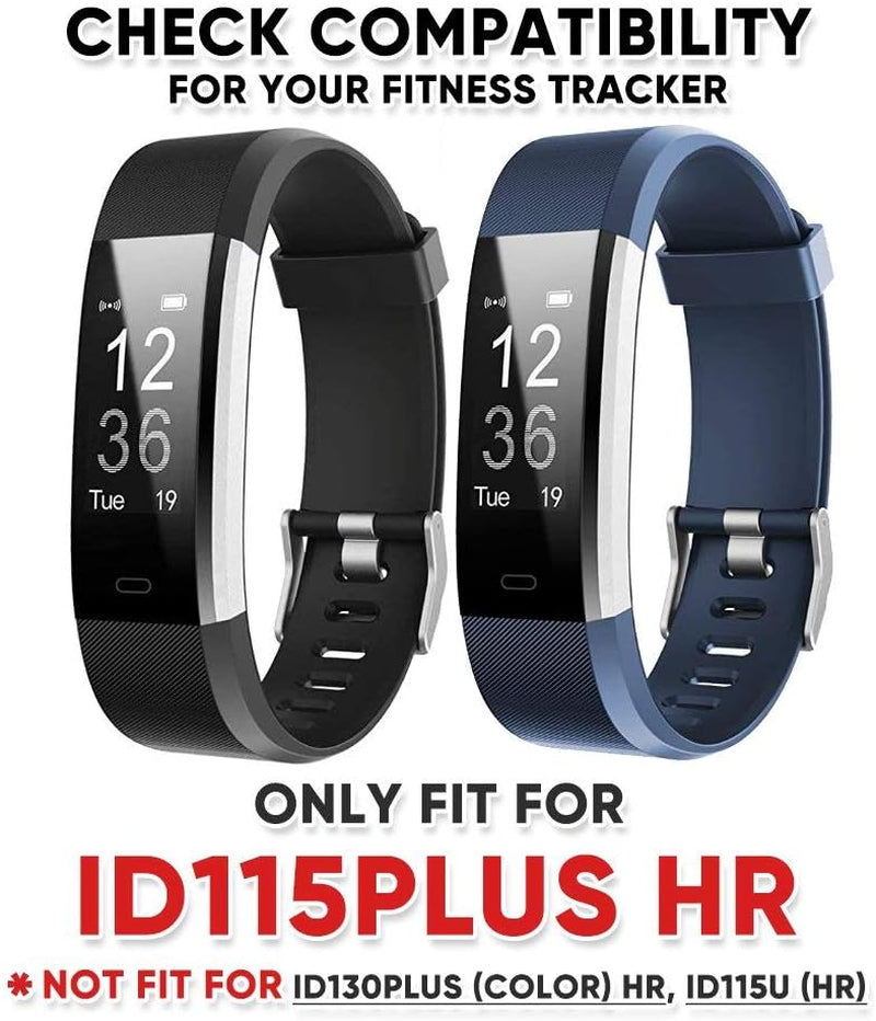 Replacement Bands for Veryfitpro ID115Plus HR Fitness Tracker - Stylish and Durable Smart Watch Accessories