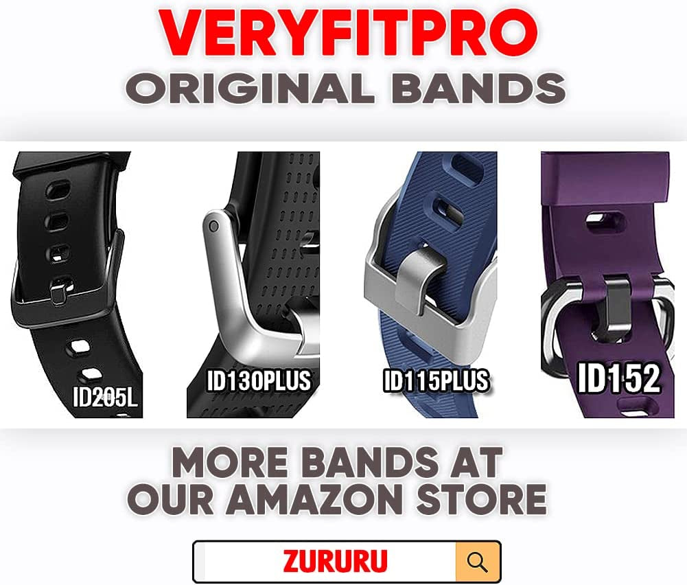 Replacement Bands for Veryfitpro ID115Plus HR Fitness Tracker - Stylish and Durable Smart Watch Accessories
