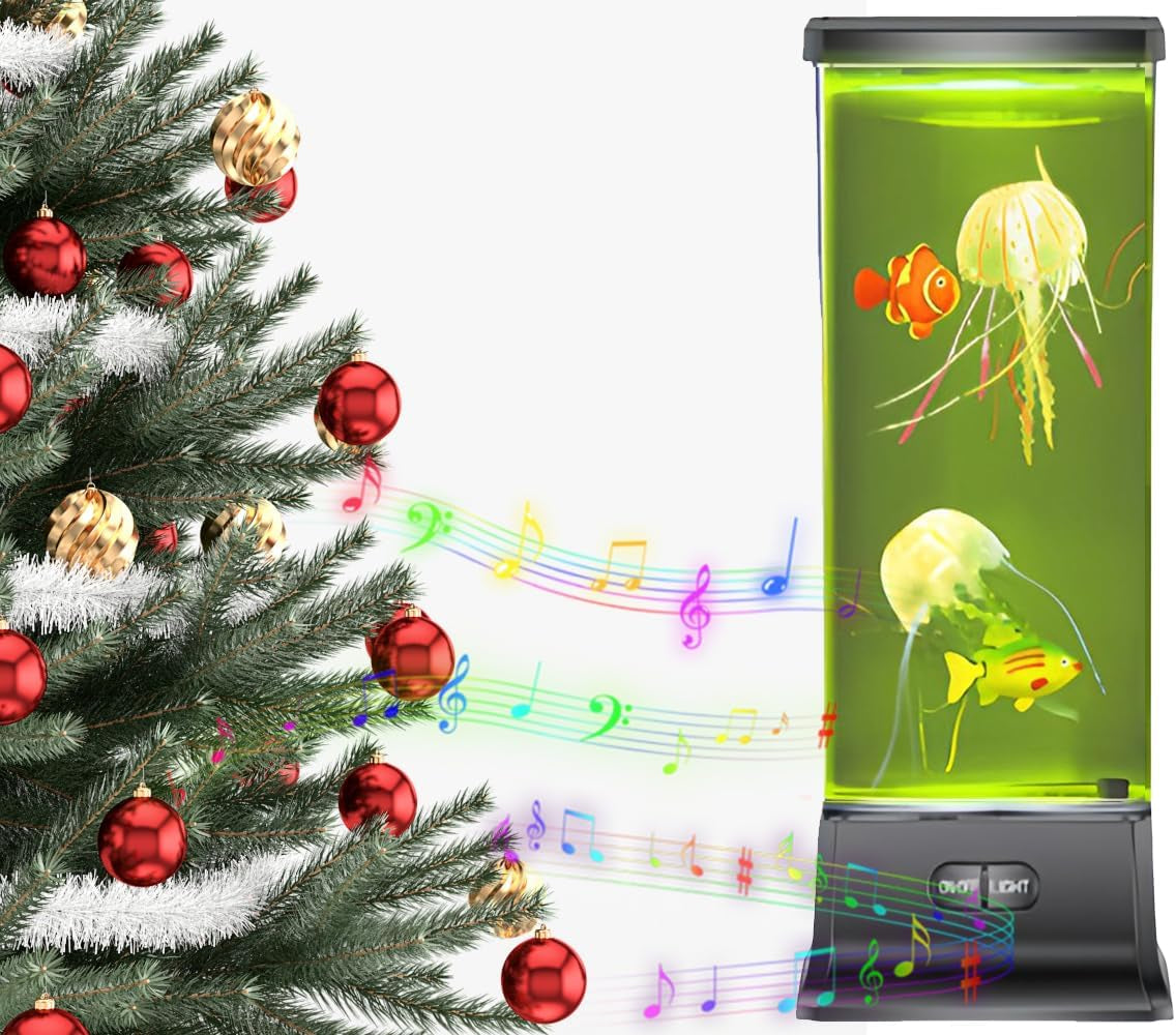 Mesmerizing Jellyfish Lamp - Soothing Ambient Light for Home Decor