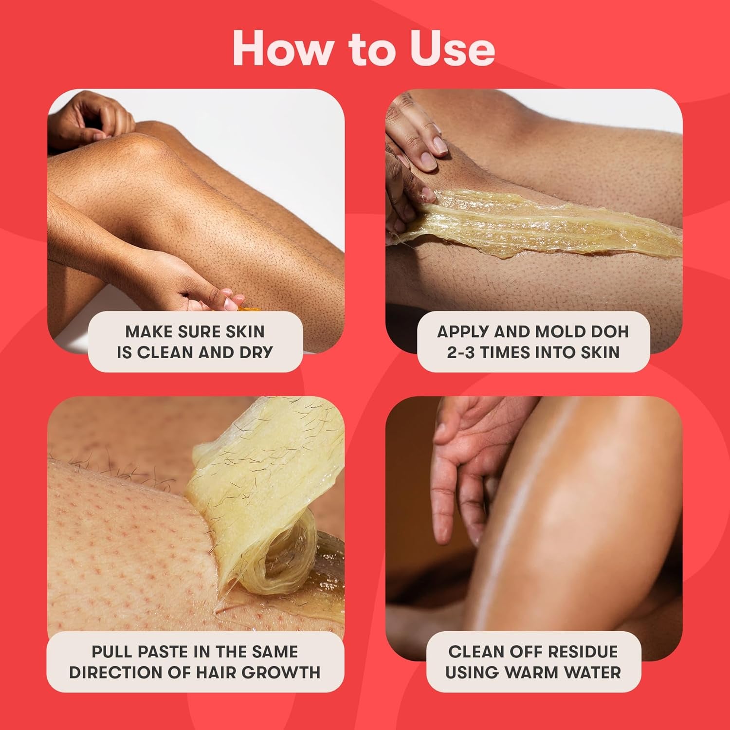 Ultimate Sugar Waxing Kit for Smooth, Hair-Free Skin