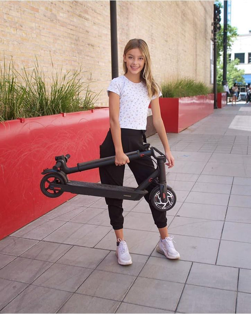 S2 Lite Electric Scooter - Compact & Portable with 10.6 Miles Range, 13 MPH Speed, Perfect for Teens with 6.5" Solid Tires