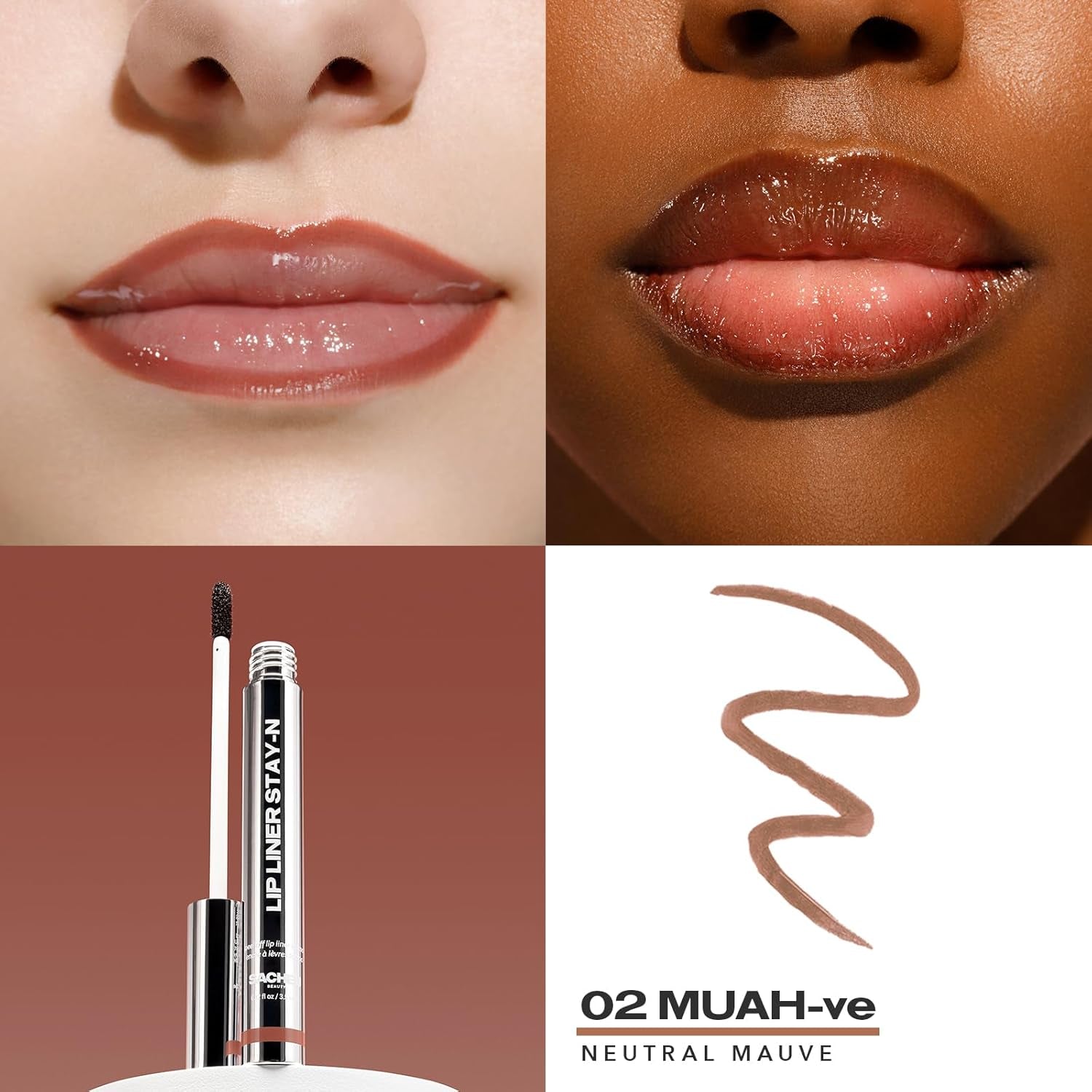 Stay-N Rose Peel-Off Lip Stain - Long-Lasting Color for Effortless Beauty